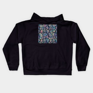 Abstract Paint Stroke Teardrops Kids Hoodie